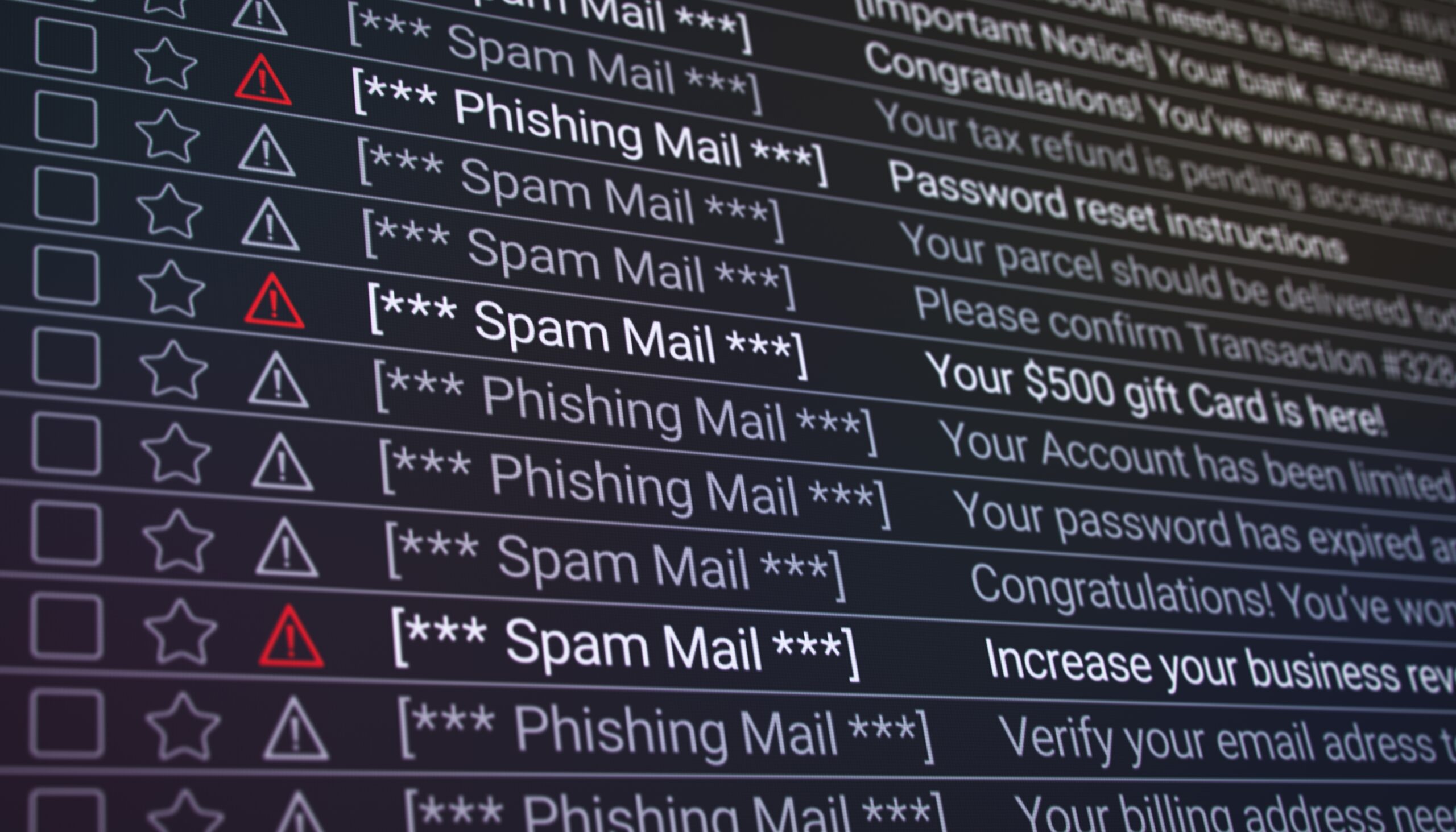 email phishing attack